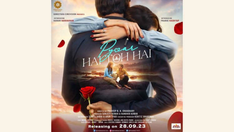 “Pyaar Hai Toh Hai” Poster Unveiled: A Captivating Blend of Shadows and Gradients, Inviting You to Experience Love’s Timeless Journey
